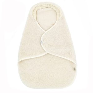 Wollen wikkeldeken wingy voor Baby Woolskins