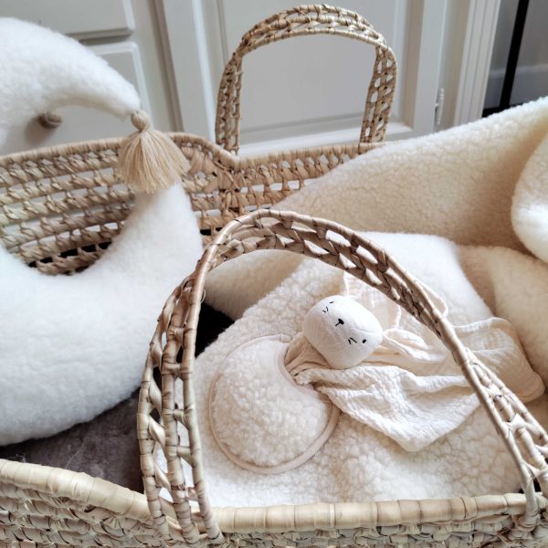 Wollen wiegdeken voor Baby Woolskins Ledikantdeken wol