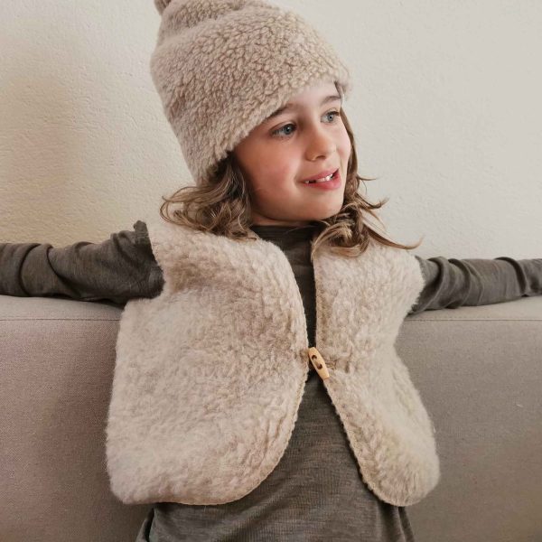 Bodywarmer en laine pour bébés et enfants Woolskins