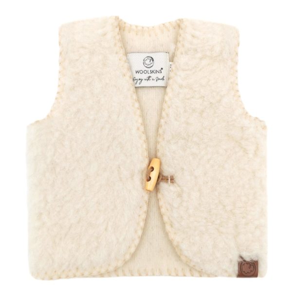 Woolen Bodywarmer for baby & Child Woolskins