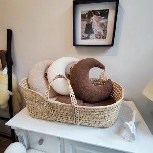 Wollen baby kussen sierkussen babykamer Woolskins