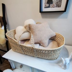 Wollen baby kussen sierkussen babykamer Woolskins