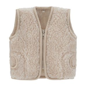 wollen bodywarmer a baby brand