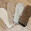 Wollen wanten dames Woolskins vingerloze handschoenen