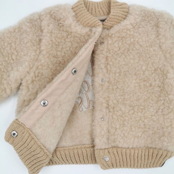 Wollen Babyjasje Bomber Woolskins