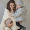 Wollen Babyjas A Basic Brand Woolskins grijs