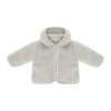 Wollen Babyjas A Basic Brand Woolskins grijs