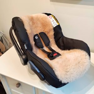 Schapenvacht Inlegkussen voor Maxi Cosi & Autostoel Woolskins