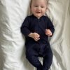 A Basic Brand - Woolskins - Babypak denim spijkerkleding baby